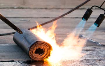 Waterside asphalt flat roofing repairs